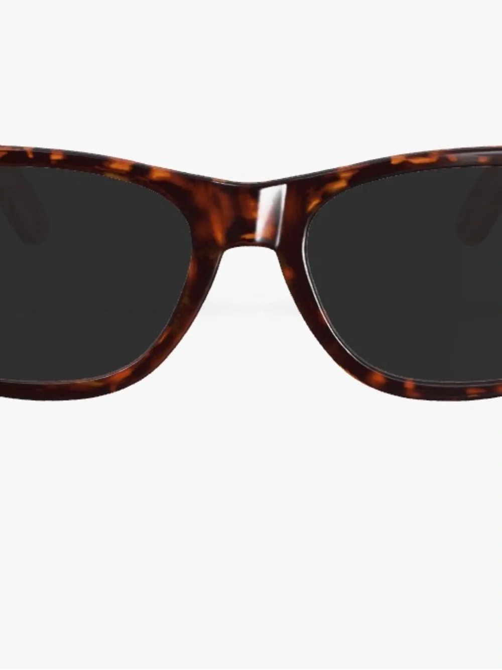 Woodies Tortoiseshell Sunglasses with case, guitar pick& cleaning cloth